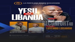 RECONFORT40 LOSAMBO NA LOYEMBO PREDICATION AVEC PASTEUR BENNHY SHAMBA [upl. by Regnig]