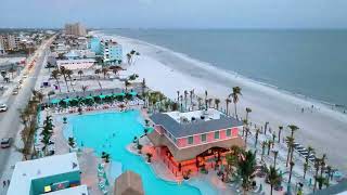 Fort Myers Beach Today Live Cam Aerial Footage 4K HD 117 [upl. by Groark]