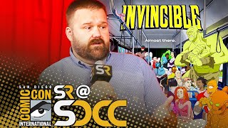 SDCC 2023 Robert Kirkman On Invincible Season 2 amp Marks Moral Struggle [upl. by Skinner]