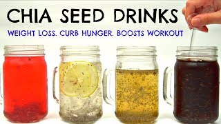 Chia Seed Drinks for Weight Loss amp Curb Hunger  Joanna Soh [upl. by Happy874]