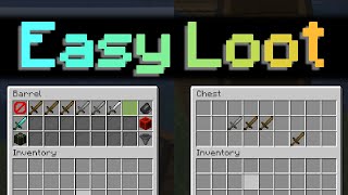 Easy Loot Datapack for Minecraft 121 [upl. by Agn]