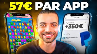 Gagner de l’argent  5 Meilleures APP Argent PayPal facile [upl. by Izabel]