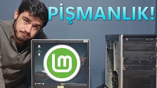 Linux Mint İlk Bilgisayarımda Hiç Olmadı 🥲 [upl. by Pearle]