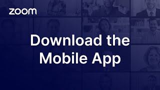 Downloading Installing and Updating Zoom’s Mobile App [upl. by Cornish]