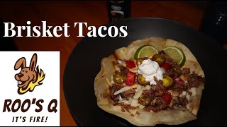 Brisket Tacos on Recteq RT700 [upl. by Lehte774]