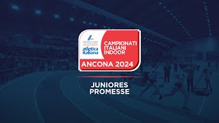 Ancona 2024  Campionati Italiani Juniores e Promesse indoor  sabato mattina [upl. by Kamaria745]