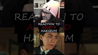 Agust D  Haegeum  Short Reaction [upl. by Morris]