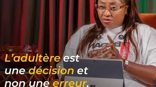 Ne meurs pas à cause de ladultère  Pasteur Joëlle Kabasele [upl. by Nnylirehs]