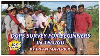 DGPS Training for Village Surveyors in Telugu by Irfan MaVerick [upl. by Katalin277]