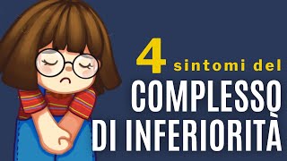 4 sintomi del complesso di inferiorità descritto da Alfred Adler [upl. by Couture]