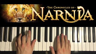 How To Play  Narnia Theme Song Piano Tutorial Lesson [upl. by Luapnaes897]