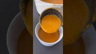 🔴SOPA DE CALABAZA Y QUESO COTTAGE🔴cocina sopadecalabazaquesocottage [upl. by Aremus62]