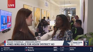 Macon native Anissa Jones wins race for House District 143 [upl. by Lance798]