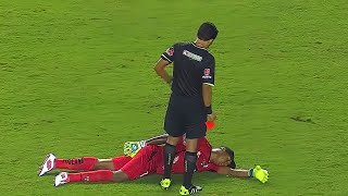 Craziest RED CARD Moments in Football [upl. by Annoiek]