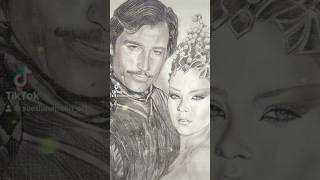 Timothy Dalton and Ornella Muti in Flash Gordon Pencil drawing by Svetlana Pelin [upl. by Jecho500]