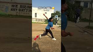 Swing vs Speed  Preference 🤔 shorts cricketvideo shortsvideo fastbowling pathak100mph [upl. by Ydnat]