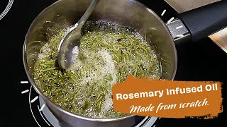 How to make rosemary oil like a PRO The quick and easy way [upl. by Flemings]