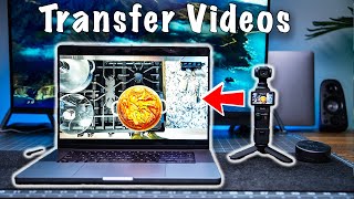 How I Transfer Files from DJI Osmo Pocket 3 [upl. by Arretahs]