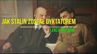 Jak Stalin został dyktatorem ZSRS Stalina 18 [upl. by Sang]