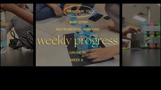 Instrumental Analysis Group 5 Week 6 [upl. by Surazal527]