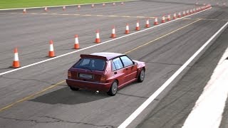 Lancia Delta HF Integrale Evoluzione 91 Top Gear Test Track Gameplay PS3 [upl. by Dwayne]