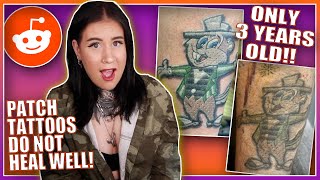 Tattoo Enthusiast Reacts To Fresh VS Healed Tattoos 4 [upl. by Lanam369]