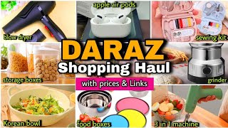 Daraz Shopping Haul 😍🛍️  33 GRAND RAMADAN SALE 🌜 ✨ [upl. by Sivolc989]