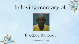 Celebrating The Life Of Freddie Barbour [upl. by Lareine]