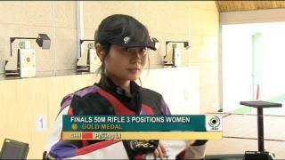 Finals 50m Rifle 3 Positions Women  ISSF WC 2011 Rifle amp Pistol Stage 3 Changwon KOR [upl. by Trubow]