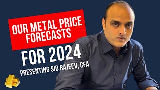 Our Metal Price Forecasts for 2024 [upl. by Flss]