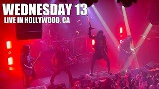 WEDNESDAY 13  LIVE DEAD BUT LIVE AT THE WHISKEY A GOGO IN HOLLYWOOD CA  102023 FULL SET [upl. by Rehpotsrihc]