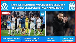 ⚪️Ⓜ️ MARSEILLE 13 AUXERRE  LOM Cale ENCORE  A Domicile  De Zerbi Prêt à Partir [upl. by Haidabo]