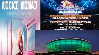 Nicki Minaj Concert Tour 2024  Glasgow Hydro Show  Pink Friday 2 World Tour [upl. by Bohun413]