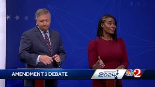 Florida Amendment 3 Debate on Recreational Marijuana  Commitment 2024 [upl. by Keligot]