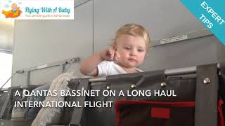 All you need to know about Airplane Bassinet Seats when Flying with a Baby [upl. by Ahsema]