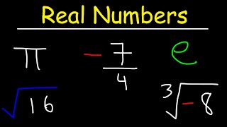 Real Numbers [upl. by Kcirdde694]