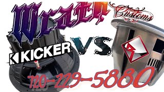 Rockford vs Kicker 12quot Subwoofers [upl. by Wayolle]