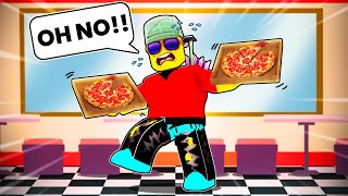 LOGGY BECAME PIZZA DELIVERY WALA IN ROBLOX [upl. by Maclay927]