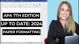 How to format your paper in APA style in 2024 [upl. by Siffre146]