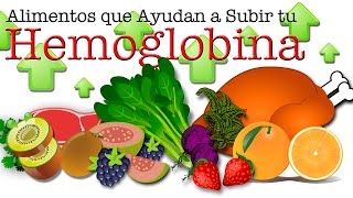 Alimentos que Ayudan a Subir tu Hemoglobina [upl. by Nnyrb667]