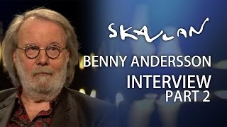 Benny Andersson Swedish   Part 2  SVTNRKSkavlan [upl. by Ecinwahs]