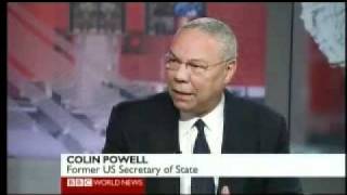 Haiti 2010 Earthquake 8 Colin Powell amp Logistics  BBC News Reports 15012010 [upl. by Diao]