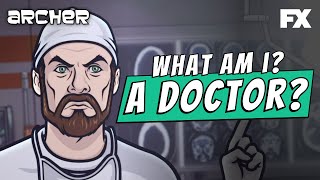 Eight Reasons We Dont Want Krieger As Our Doctor  Archer  FXX [upl. by Noelc]