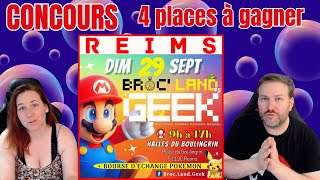 Annonce et Concours  BROCLAND GEEK DE REIMS 2024 [upl. by Ateloj563]