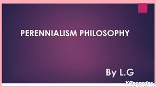 Perennialism philosophy of education Perennialism in education Special reference of perennialism [upl. by Tana904]