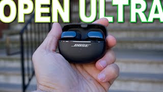 Bose Ultra Open Earbuds Review  A Super Niche Product Category [upl. by Aytac]