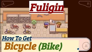 Pokemon Fuligin How To Get Bicycle Bike [upl. by Retsam]