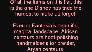 Top 9 Racist Disney Characters [upl. by Parlin470]