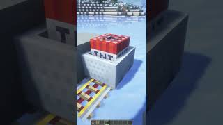 MINECRAFT  NUCLEAR BOMB 💣☢️❄️  SHORTS [upl. by Balling734]