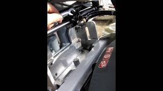 How to replace and bleed seastar hydraulic steering helm [upl. by Robinson]